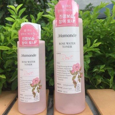 Nước hoa hồng Mamonde Rose Water 90,98%